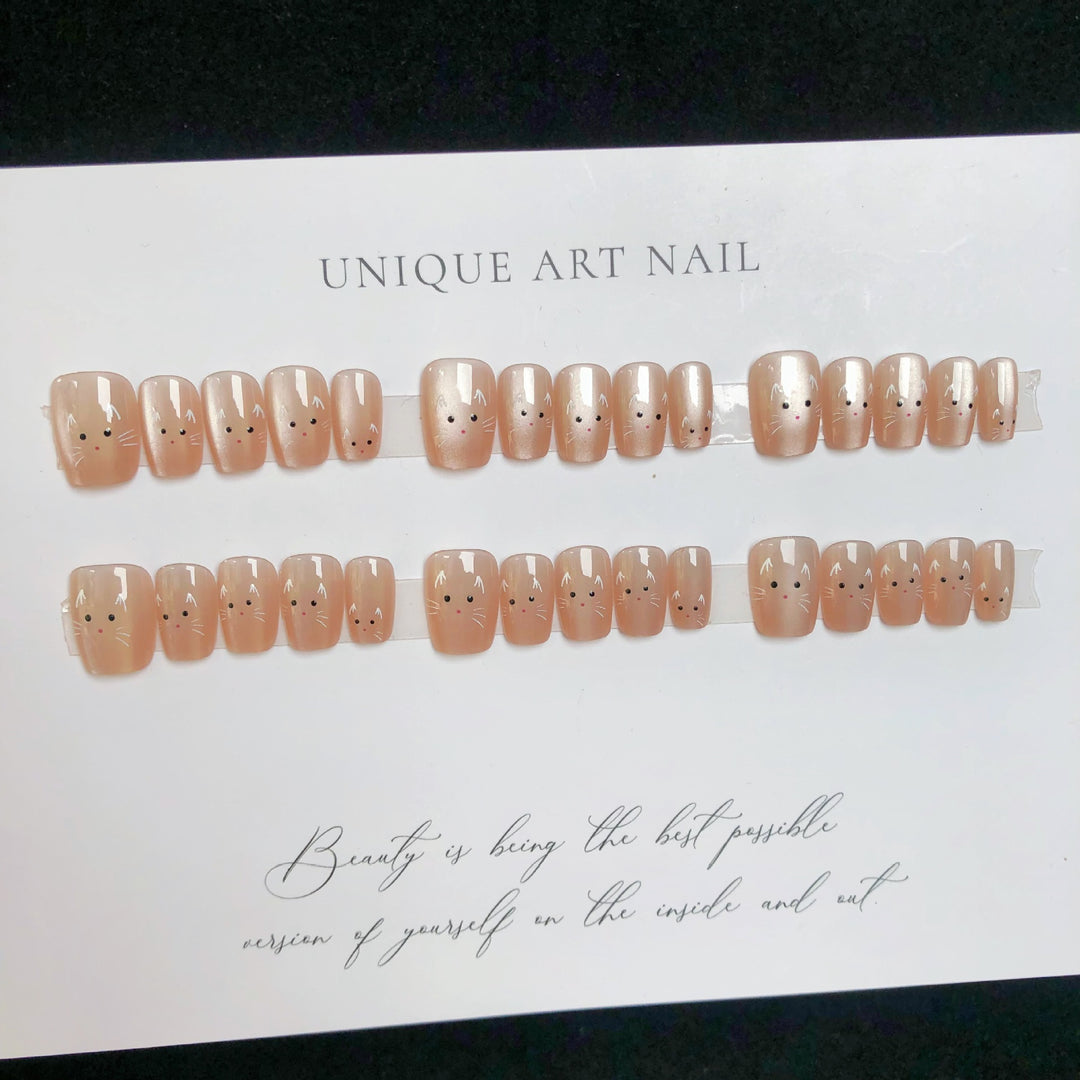 Kat-Themen Press-On Nagelspitzen
