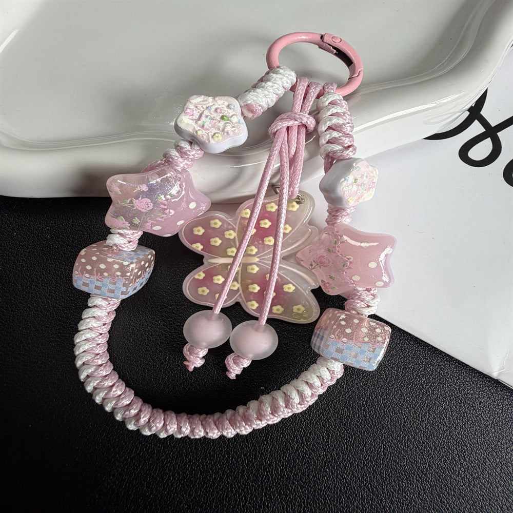 Verspielte Perlencharme-Handyband Karnz 1790134944