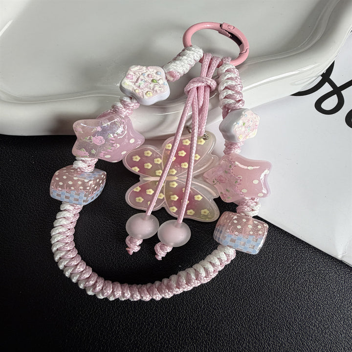 Verspielte Perlencharme-Handyband Karnz 1790134944