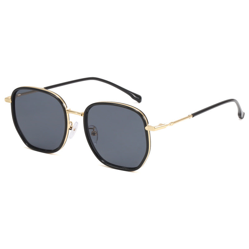 Damen geometrische oversized Sonnenbrille Karnz