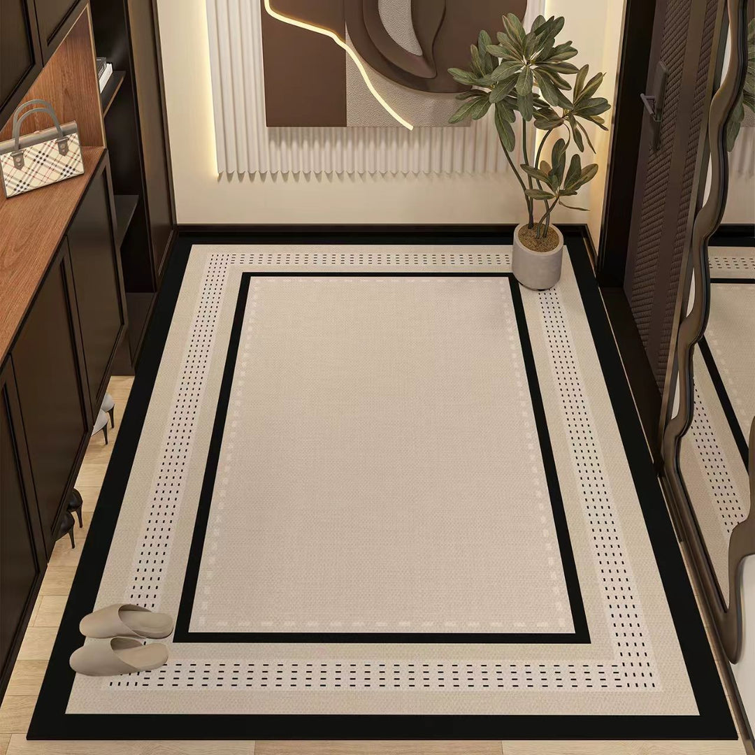 Eleganter geometrischer Teppich