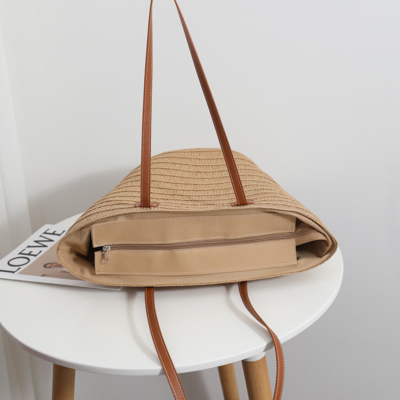 Damen Stilvolle Strandschultertasche Karnz