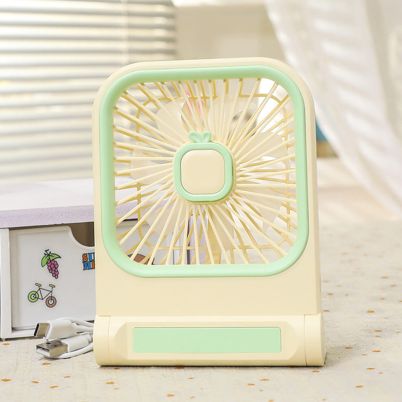 Damen Tragbarer Tischventilator mit niedlichem Katzendesign Karnz