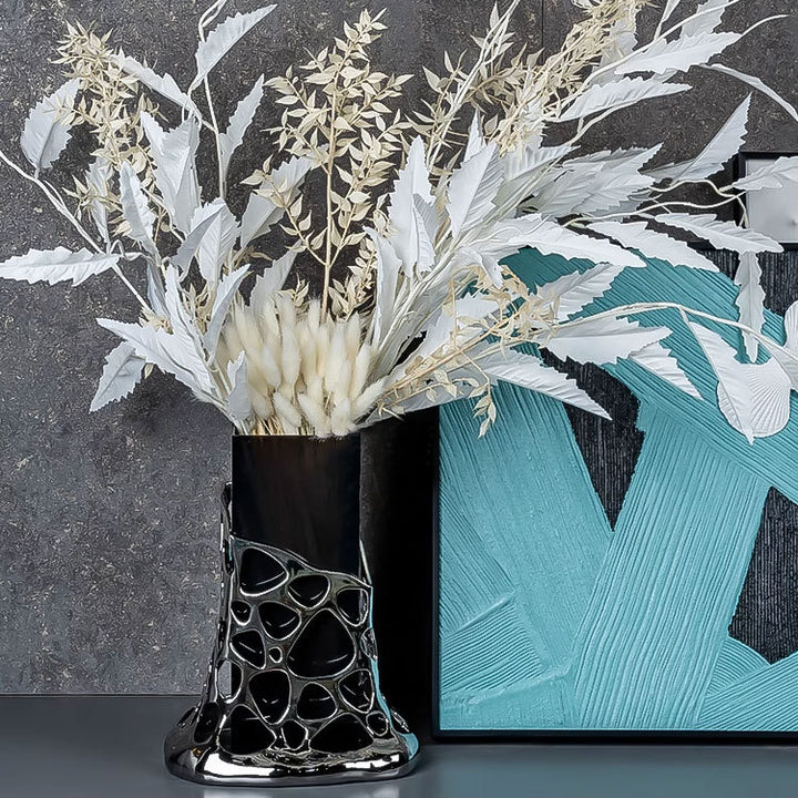 Skulpturale abstrakte dekorative Vase