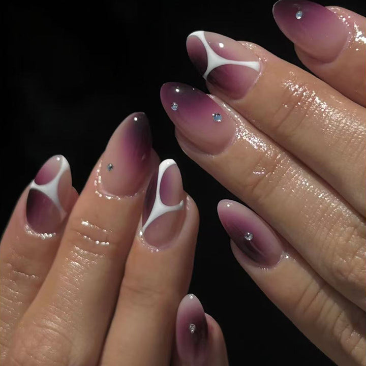 Ombre Nagelkunst Verlängerungen Karnz