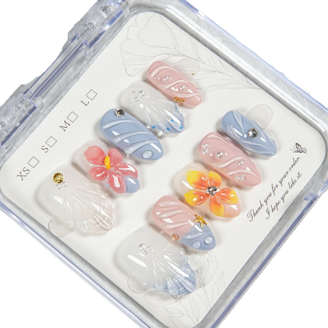 Dekoratives Press-On Nail Art Set