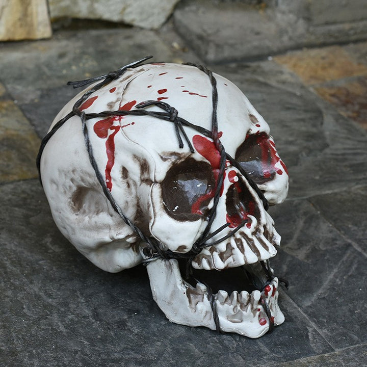 Dekorative Schädelfigur Karnz