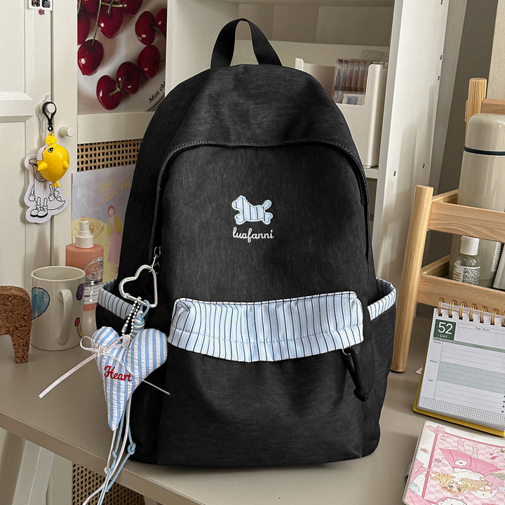 Lässiger Canvas Rucksack Karnz