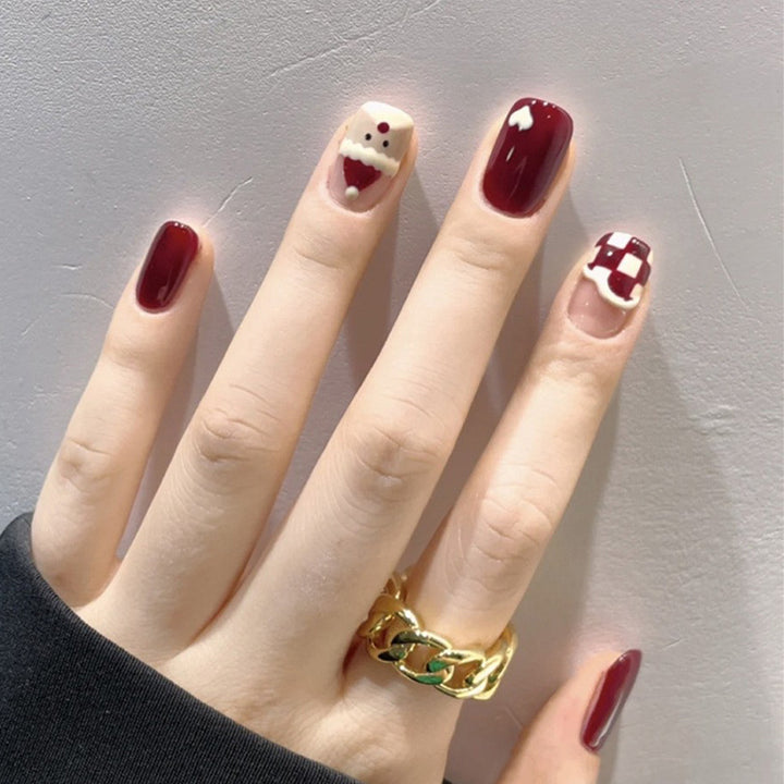 Natürliche Glänzende Nagelspitzen Karnz