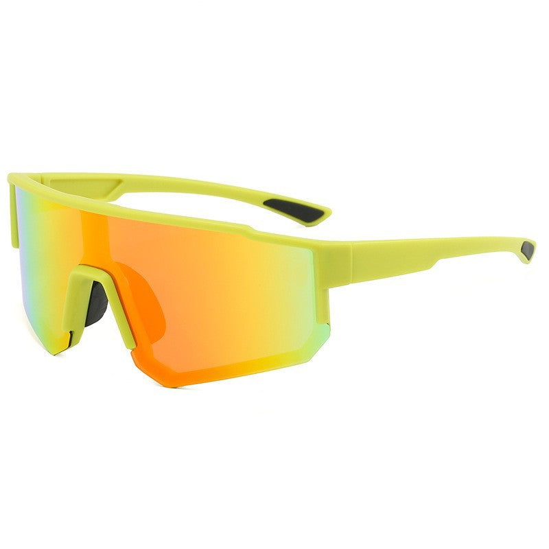 Damen Sportliche Schutzbrille mit innovativem, breiten Rahmen und polarisierenden Gläsern Karnz