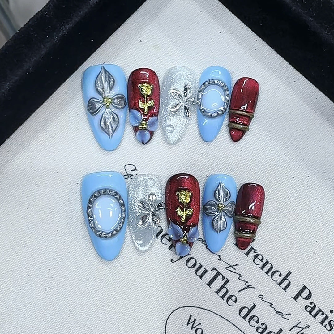 Artisanal Press-On Nail Set Karnz