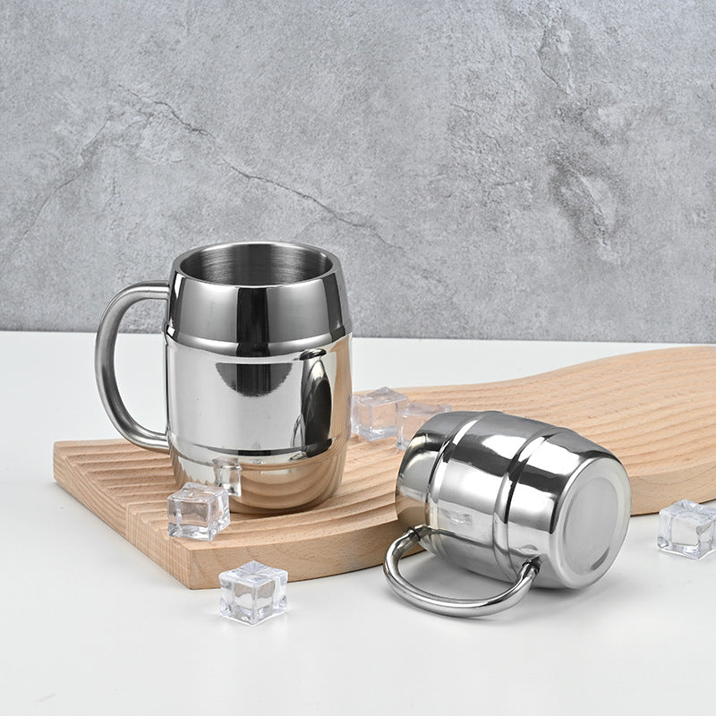 Damen rostfreier Edelstahl Kaffeebecher Karnz