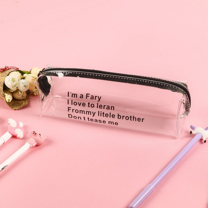 Transparente Federtasche Karnz