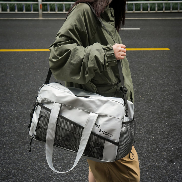 Multifunktionale Sport-Duffel-Tasche mit Mesh-Taschen Karnz