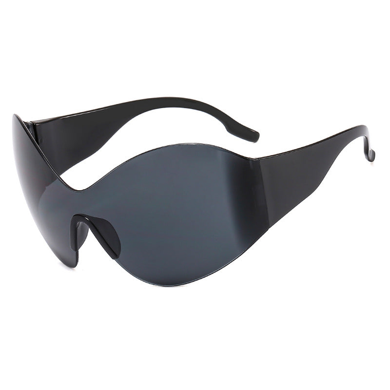 Damen futuristische Sonnenbrille Karnz