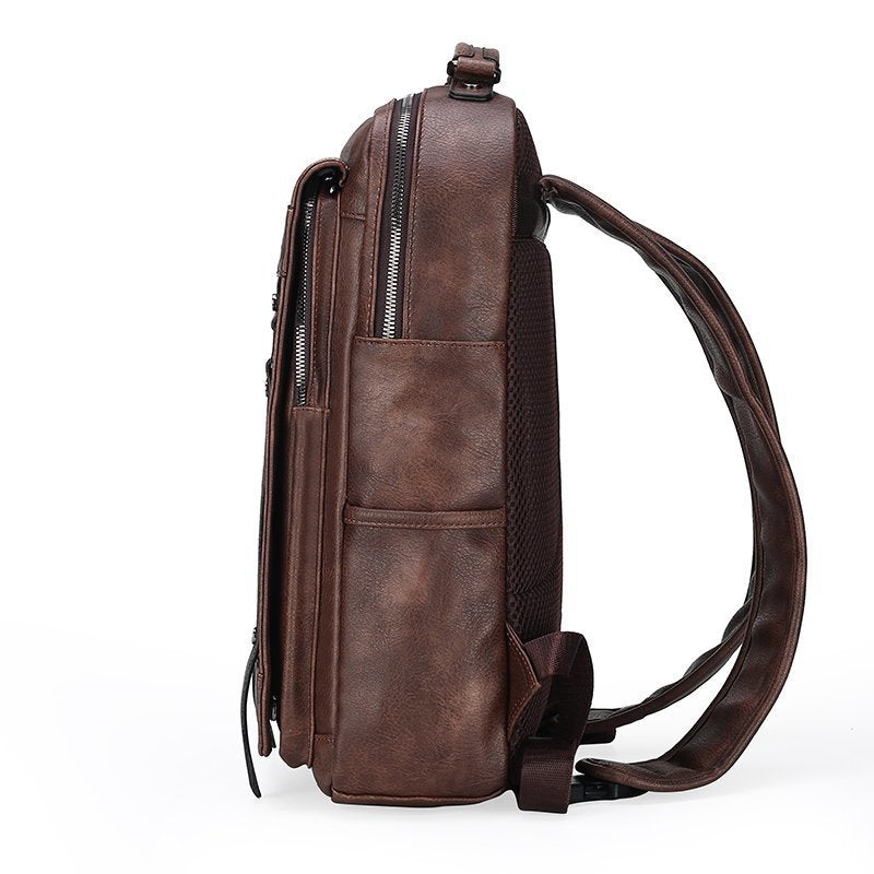 Premium Vintage Leder Rucksack Karnz
