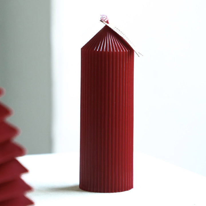 Verdrehte Spiral Deko Duftkerzenpaar für Zuhause