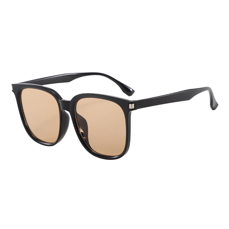 Damen schicke modische Sonnenbrille im quadratischen Design Karnz