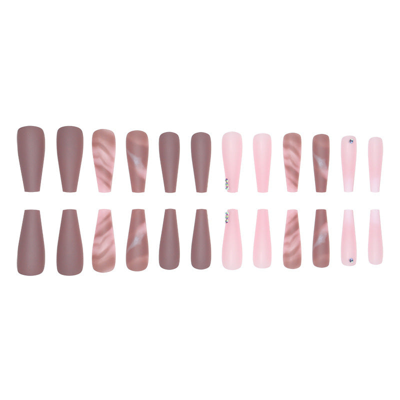 Stylische Lange Acryl-Nagelspitzen Karnz