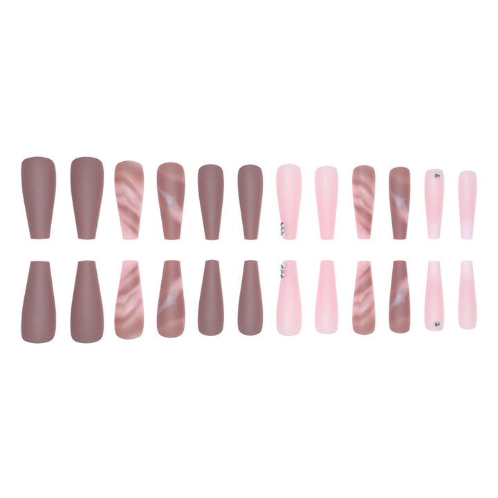 Stylische Lange Acryl-Nagelspitzen Karnz