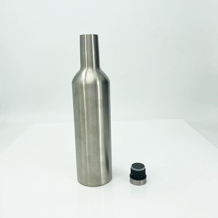 Unisex Edelstahl Wasserflasche Karnz