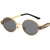 Damen stylische Sonnenbrille mit einzigartigen Verzierungen Karnz