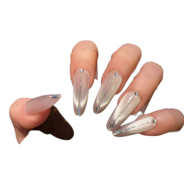 Elegante Stiletto Press-On Nägel Karnz