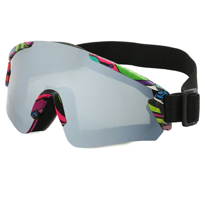 Damen Sport-Sonnenbrille mit verspiegeltem High-Performance-Design Karnz