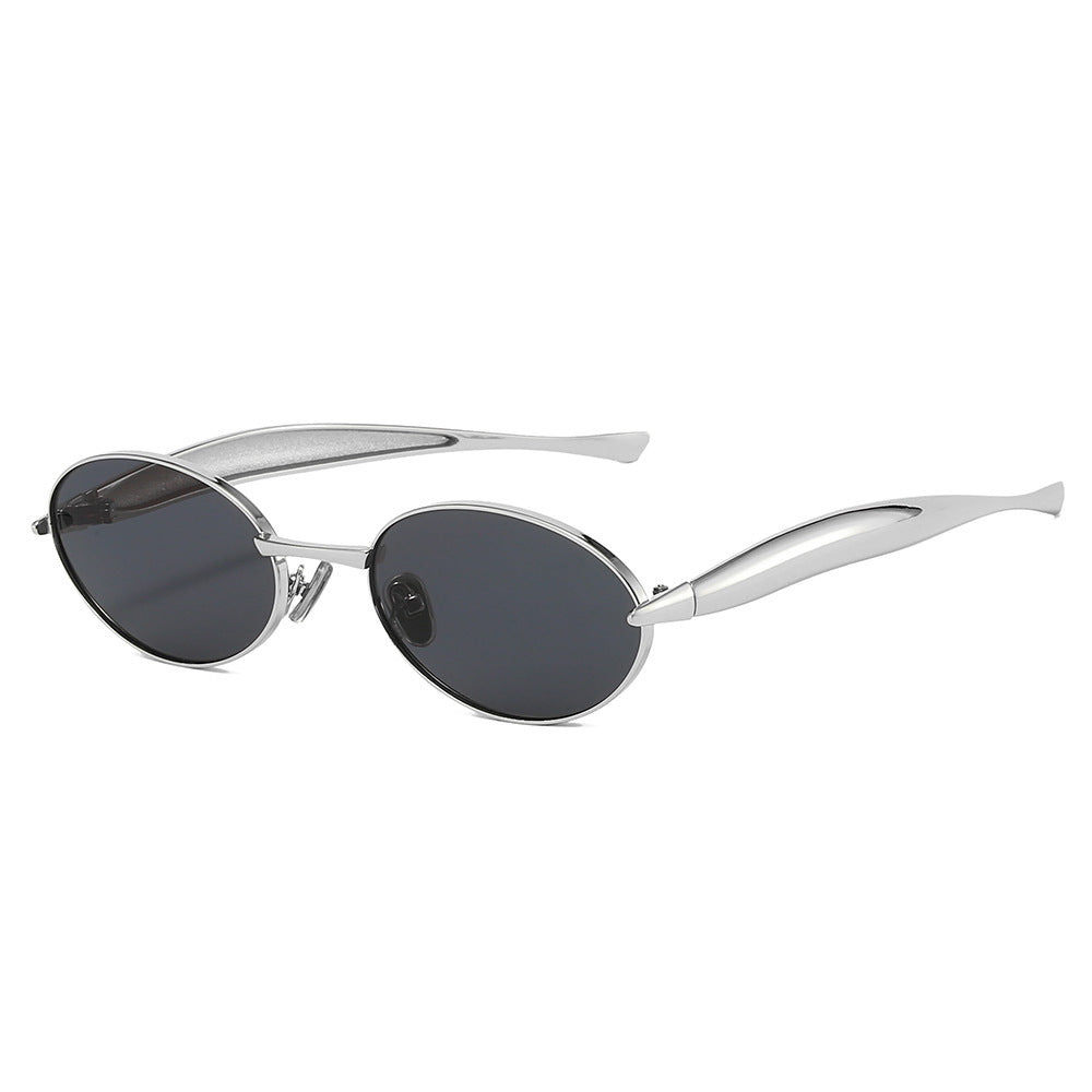 Elegante ovale Rahmen-Sonnenbrillen Karnz