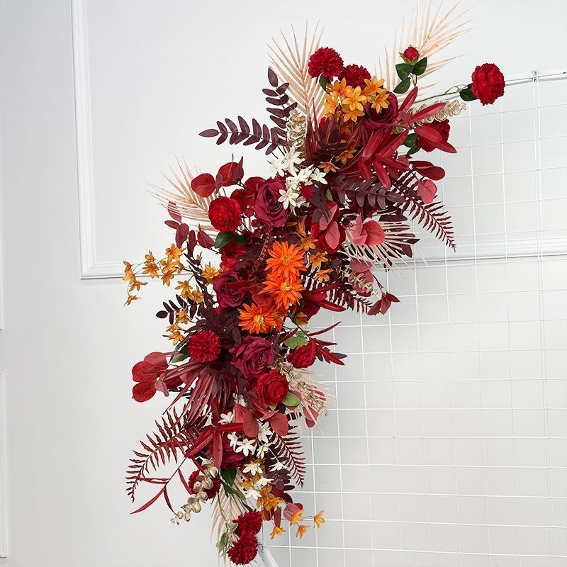 Herbstthemen Dekorative Blumen Girlande