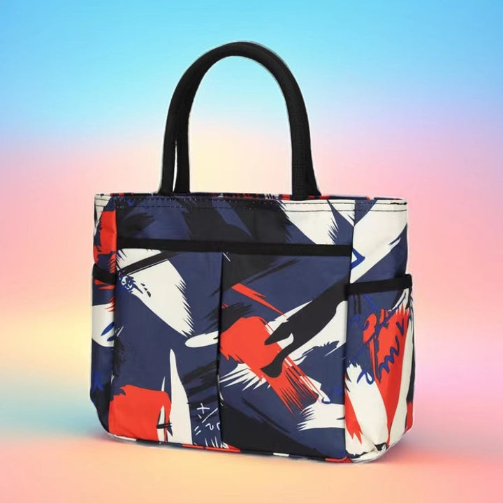 Stilvolle Mehrfach-Taschen Tragetasche Karnz