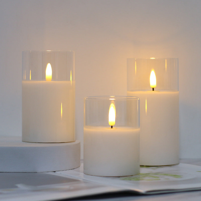 Elegante LED Duftkerzen