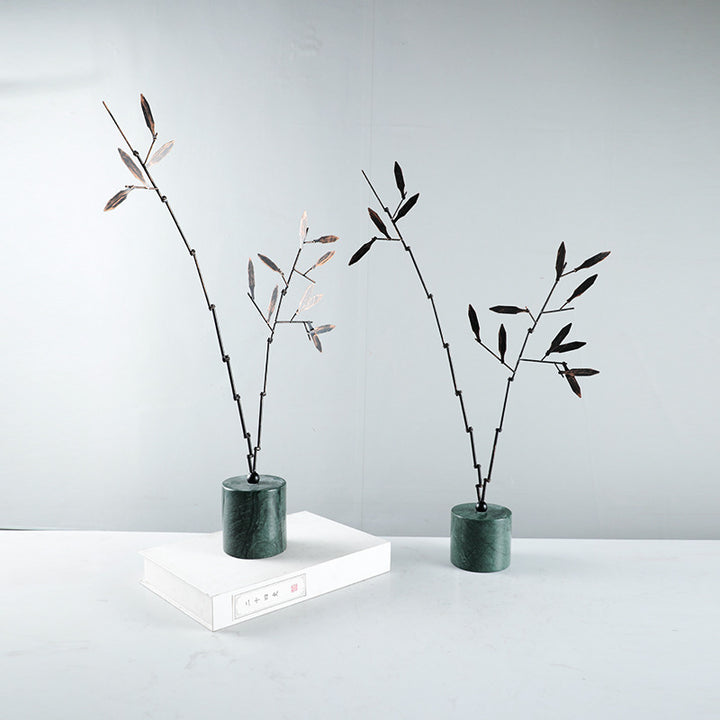 Moderne Künstliche Dekorative Floral Skulptur