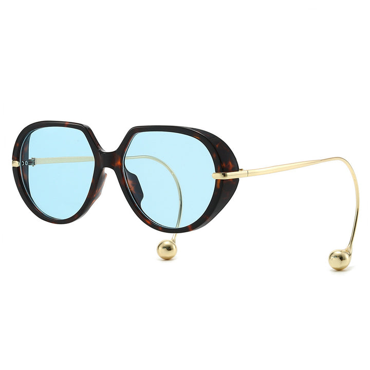 Hochwertige Fashion Shield Sonnenbrille Karnz