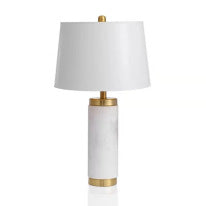 Moderne Marmorbasis Tischlampe