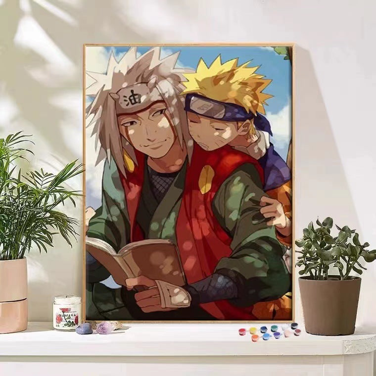 Anime-inspirierte Wandkunst Druck Karnz