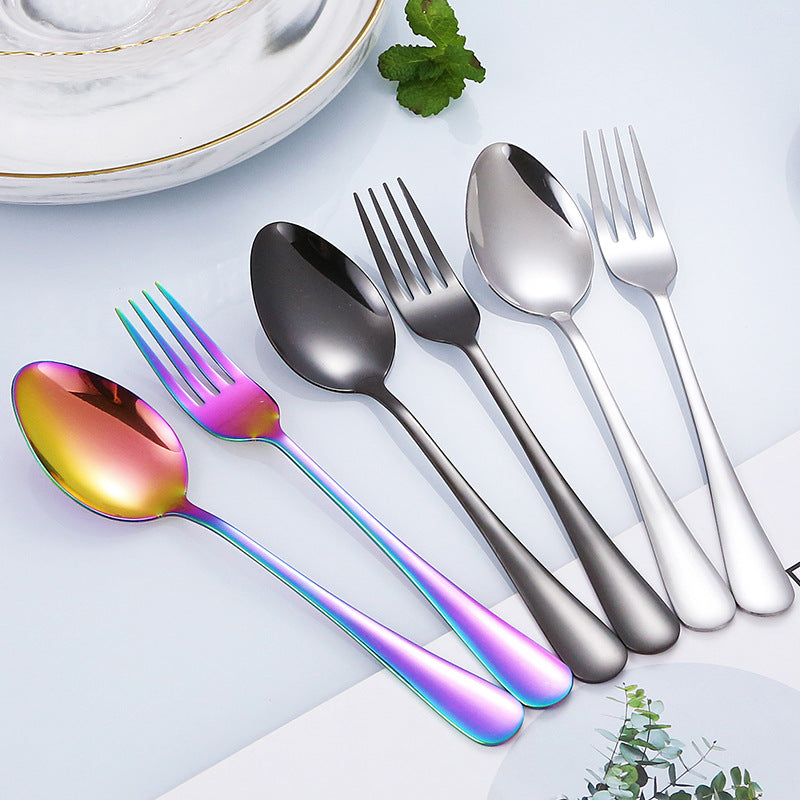 Elegantes Edelstahl-Besteckset mit Ergonomischem Griff Karnz