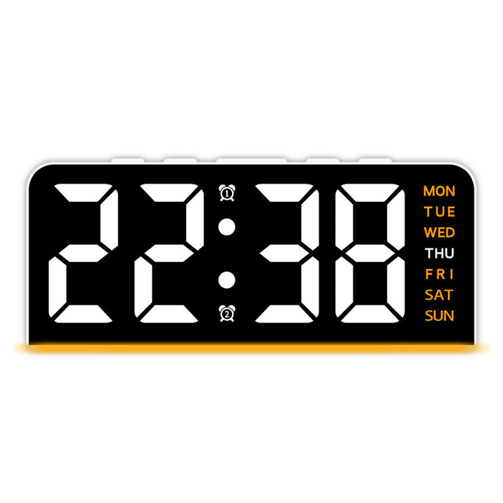 Digitaler Wecker mit Großem Led-Display und Multifunktionaler Anzeige Karnz