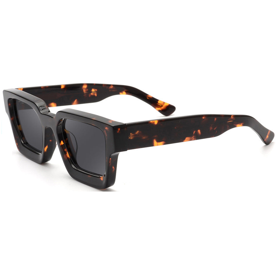 Damen Sonnenbrille mit quadratischem Rahmen und polarisierten Gläsern Karnz