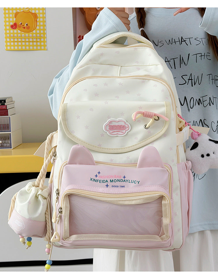 Lustiger Katzenohr-Rucksack  1787319161