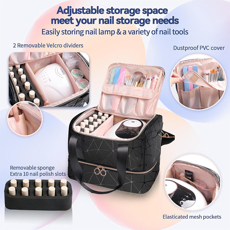Multifunktionale Kosmetik-Organizer Tasche Karnz 1786895828