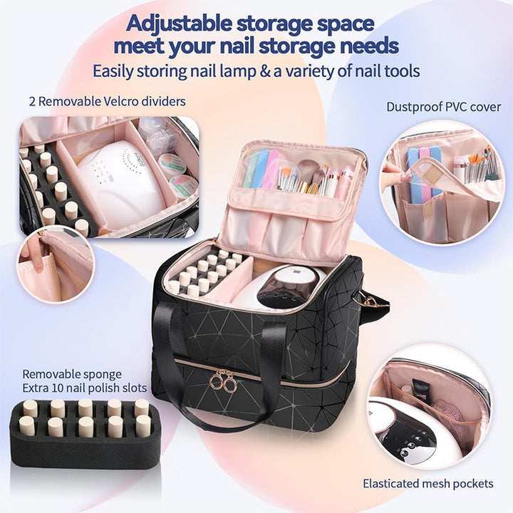 Multifunktionale Kosmetik-Organizer Tasche Karnz 1786895828