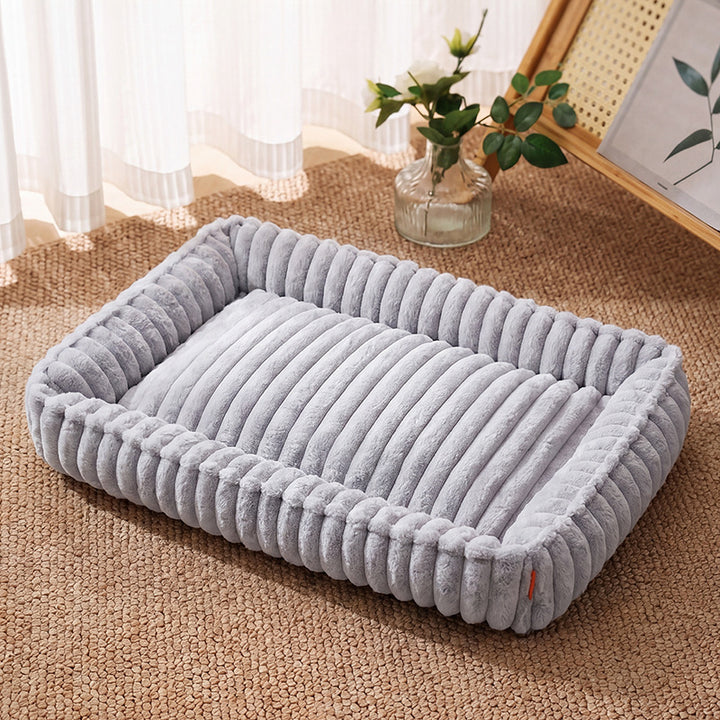 Luxuriöses Plüsch-Matratze-Hundebett