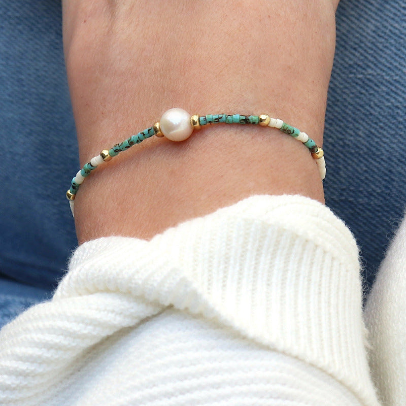Stylische Perlenarmband Karnz