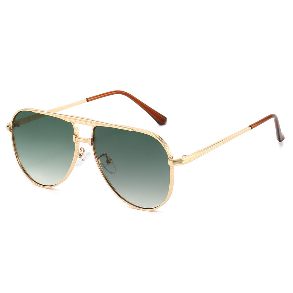 Damen Vintage Piloten-Sonnenbrille Karnz