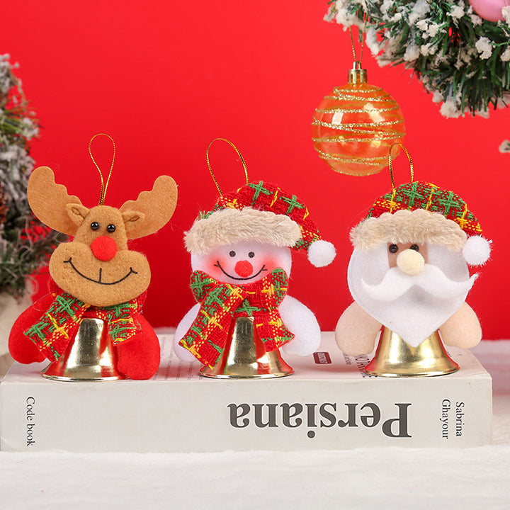 Niedliche Weihnachtsmann-Dekorationsfigur Karnz