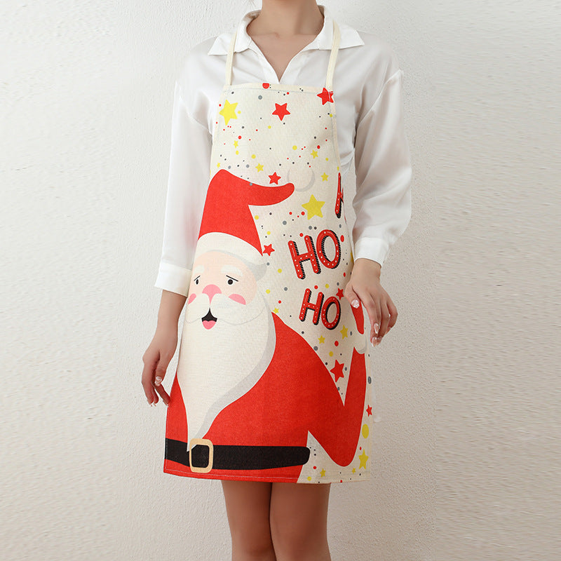Santa-Themen Küchen Schürze Karnz
