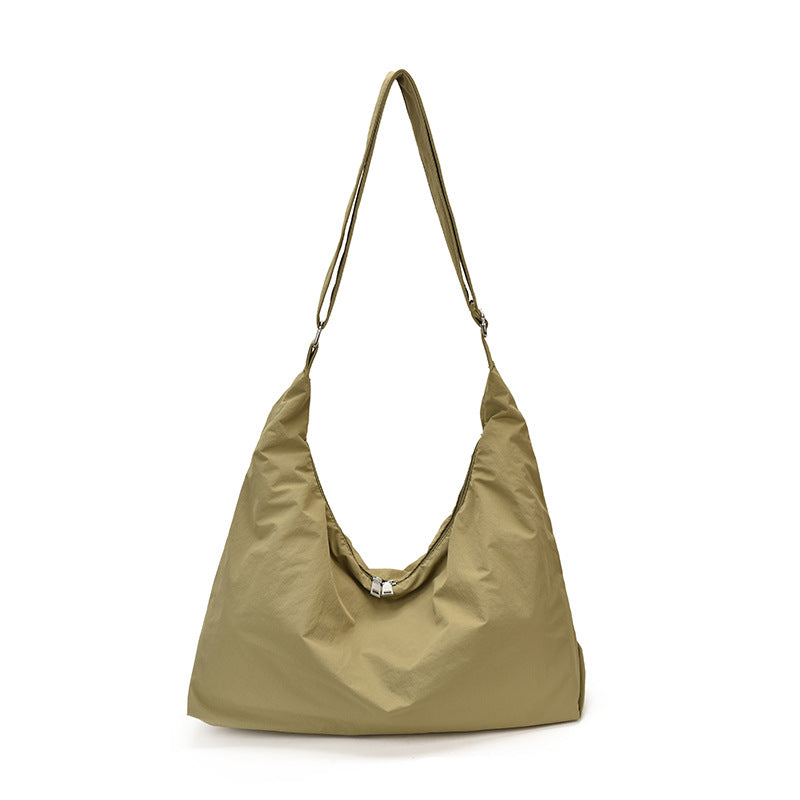 Weicher Stoff Lässiger Schultertasche
