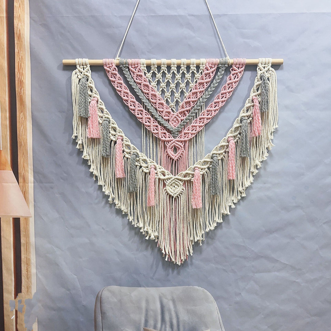 Macramé Wandkunst Karnz