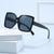 Damen modische quadratische Sonnenbrille mit elegantem Gestell Karnz